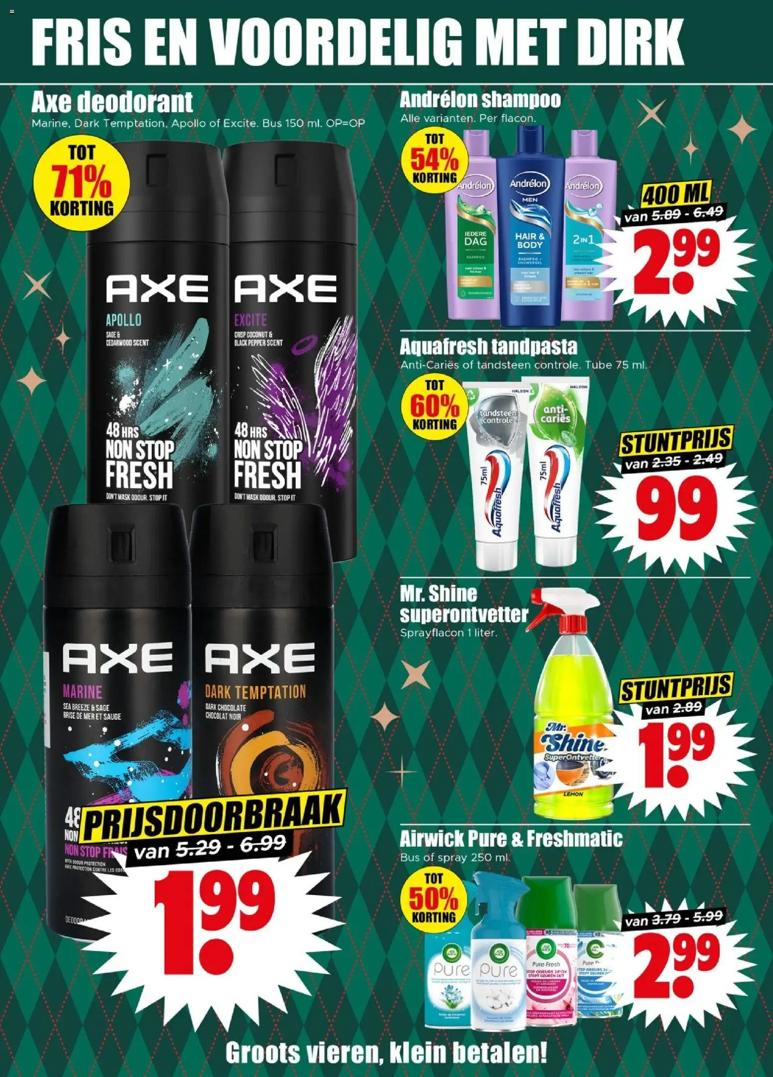 {H1} | Pagina: 40 | Producten: Deodorant, Tandpasta, Shampoo