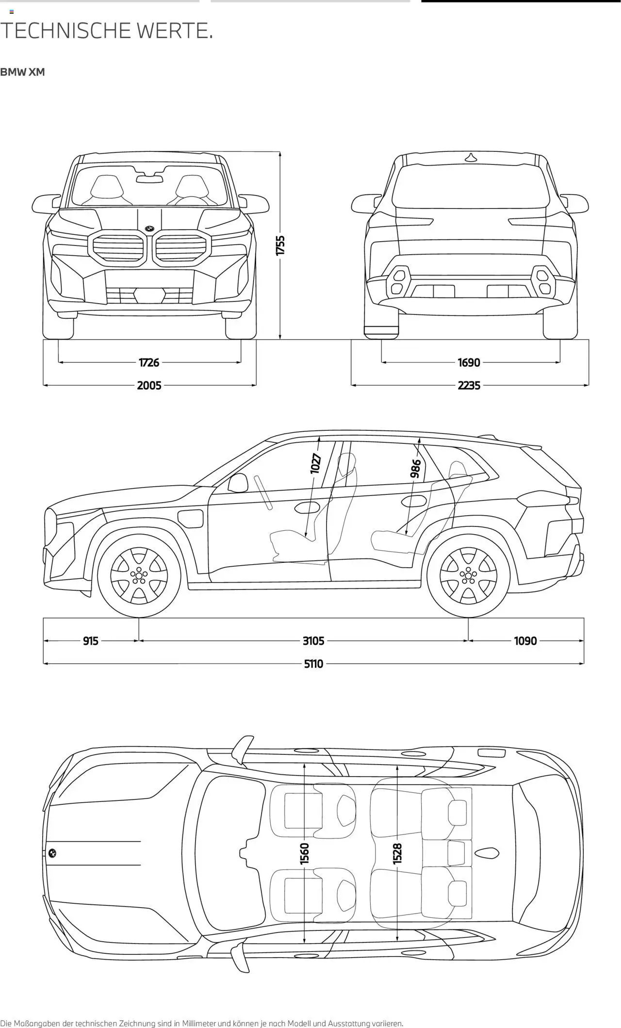 BMW XM - gültig ab dem 01.08.2025 | Seite: 17