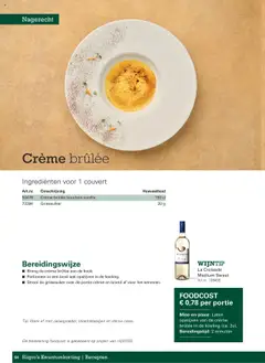 Sligro - M - Resto bistro favourite dish - Voorbeeld van een folder van Sligro, geldig van 08.10.2025 | Pagina: 64 | Producten: Bourbon, La, Crème, Bord