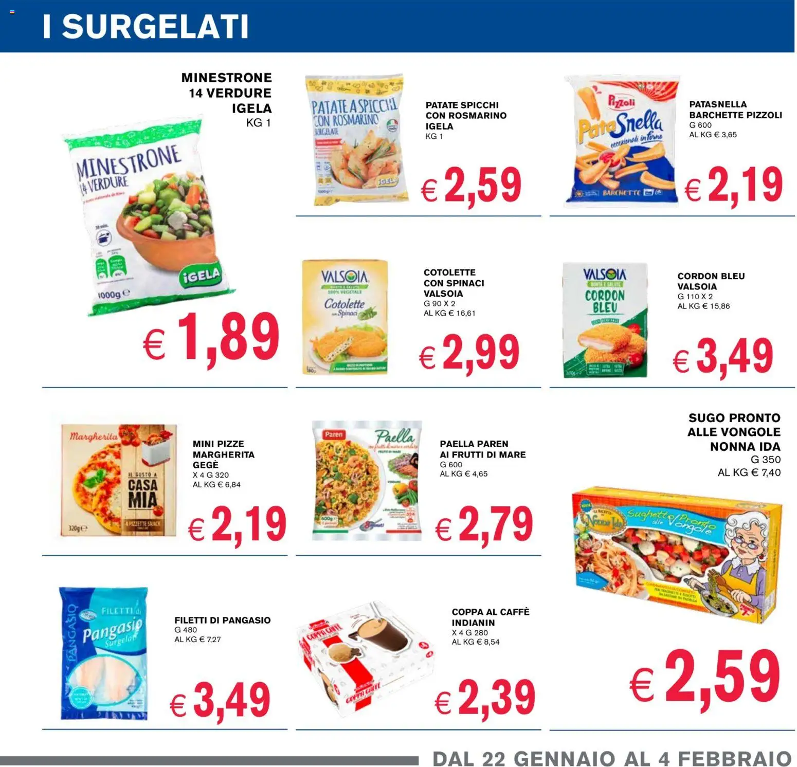 Volantino Coal del 22.01.2026 | Pagina: 5 | Prodotti: Rosmarino, Verdure, Frutti di mare, Paella