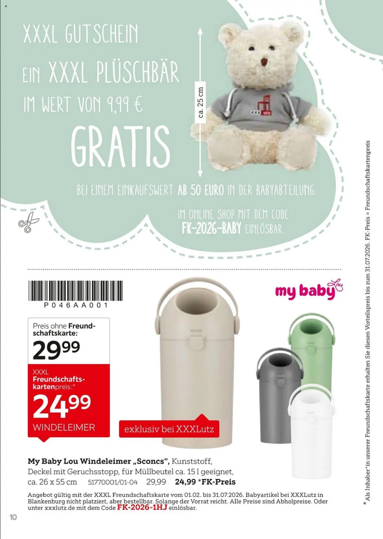 XXXL Lutz  Freundschaftskartenjournal – gültig ab 01.02.2026 | Seite: 10