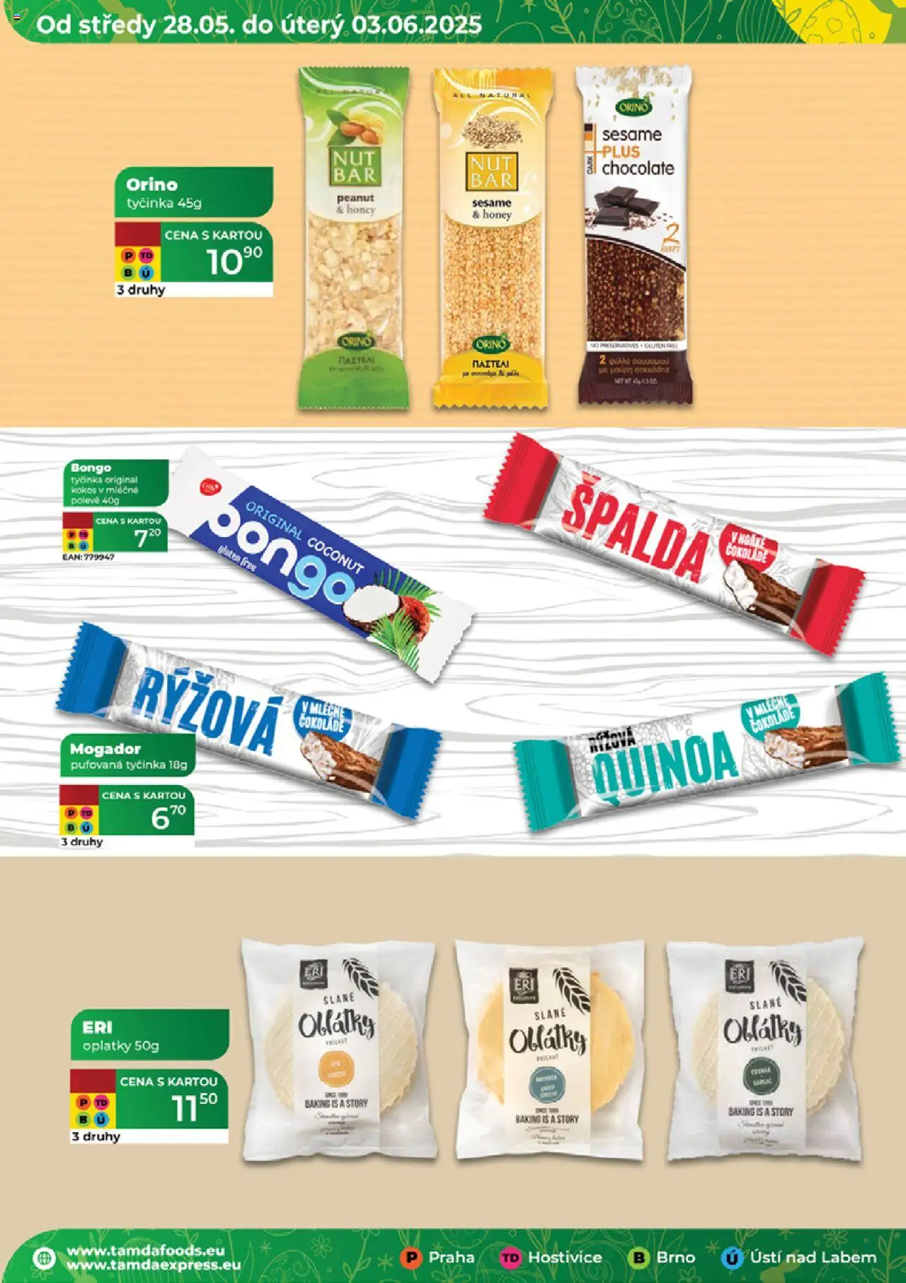 Tamda Foods leták od 28.05.2025 | Strana: 48 | Produkty: Kokos, Quinoa, Oplatky