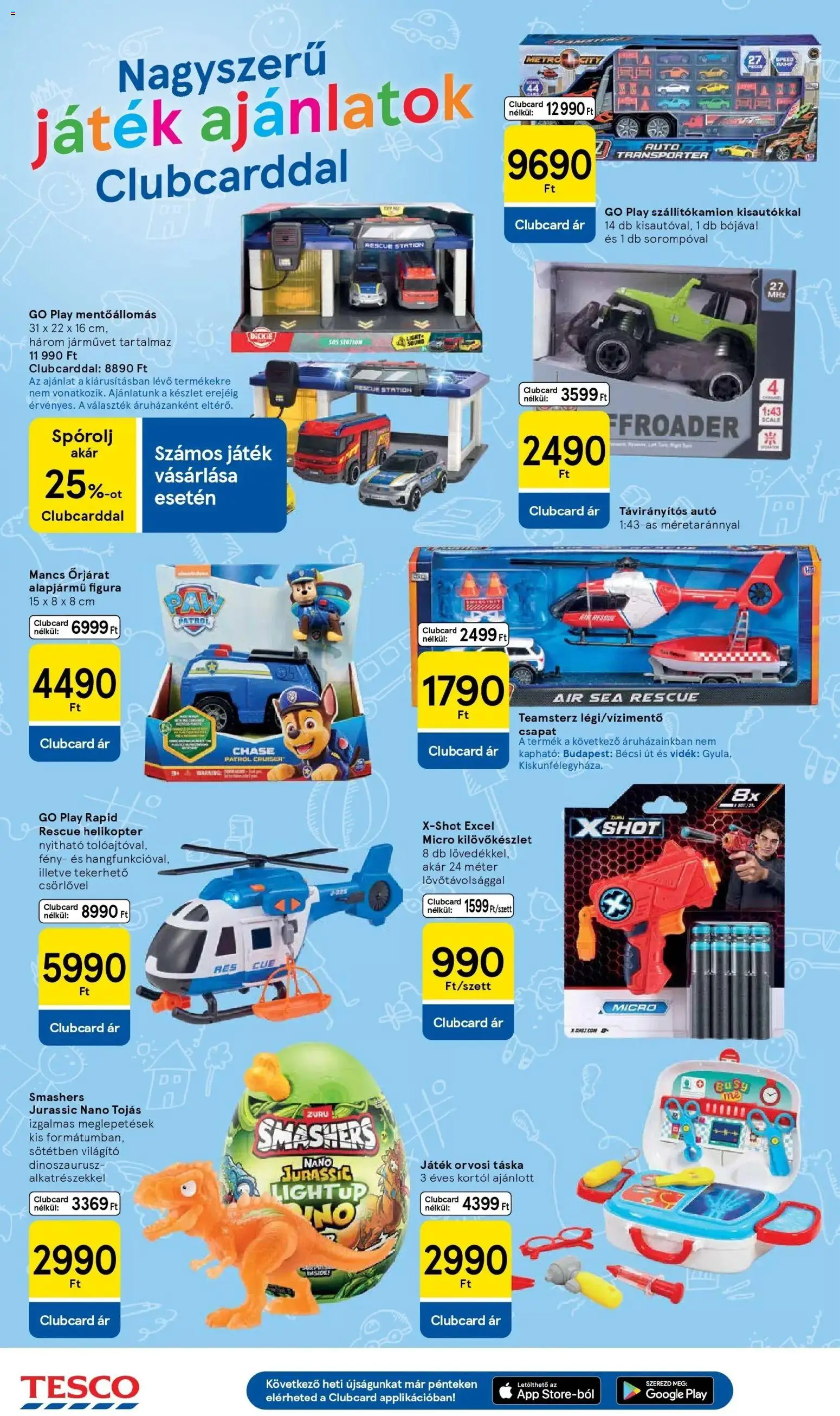 Tesco akciós ujság - amely érvényes a következő dátumtól: 26.02.2026 | Oldal: 26 | Termékek: Játék, Táska, Tojás