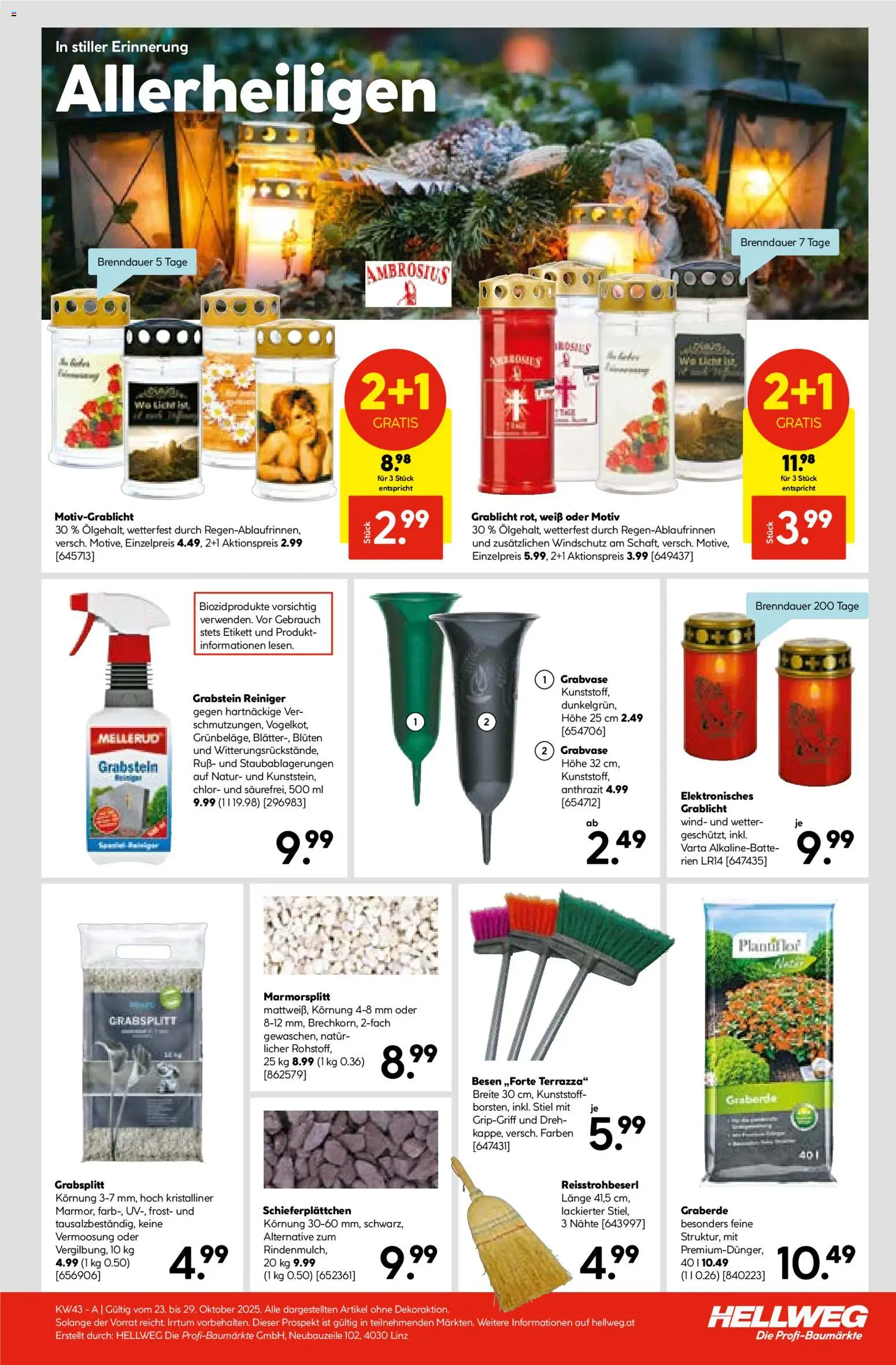 HELLWEG Flugblatt gültig ab 23.10.2025 | Seite: 23