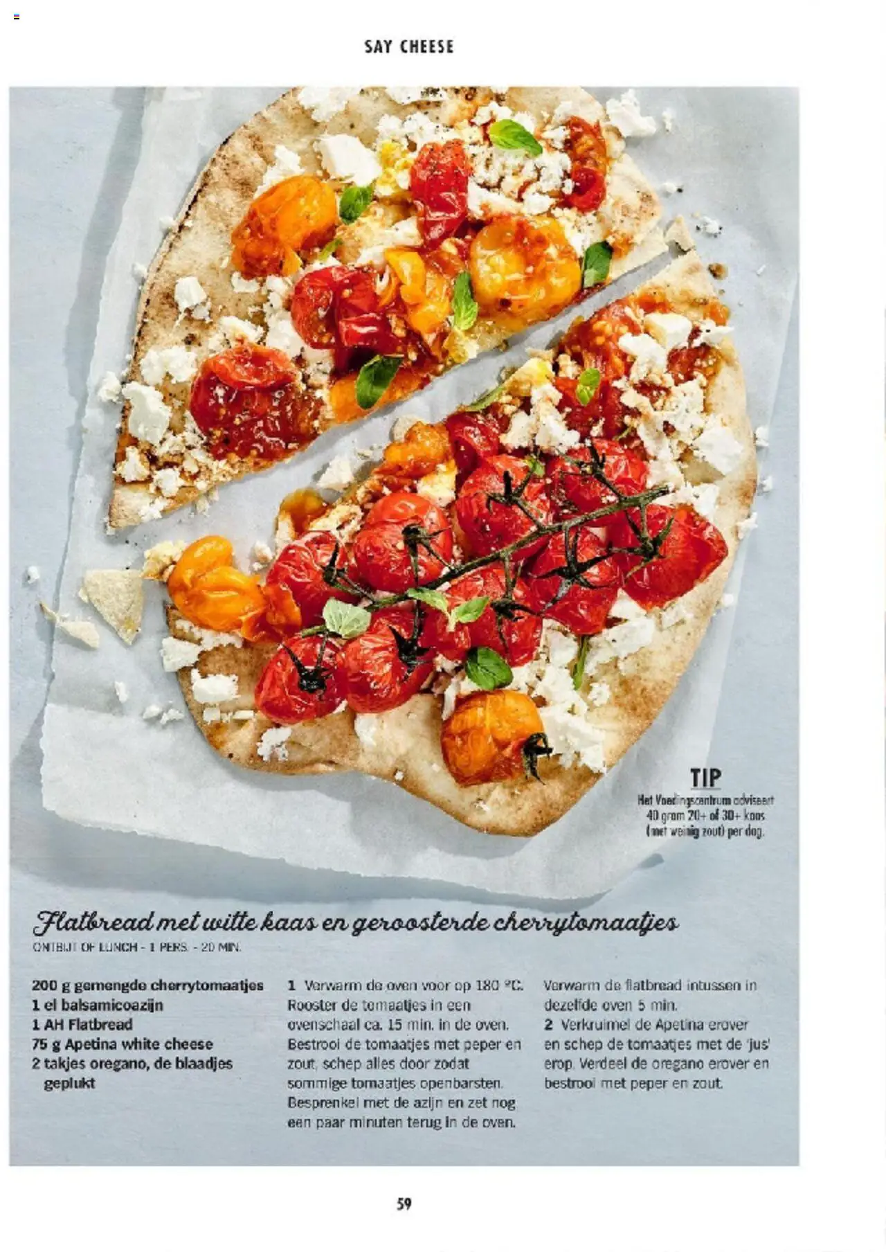  | Pagina: 59 | Producten: Kaas, Oven, De oven, Peper