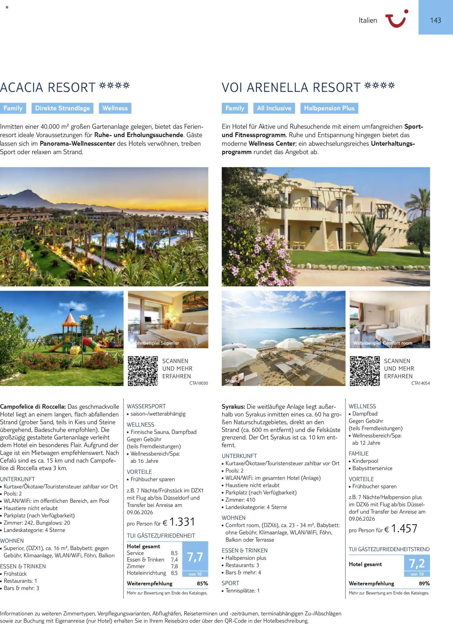 Aida  Südeuropa & Nordafrika 2026/27 – gültig ab 01.01.2026 | Seite: 143 | Produkte: Babybett