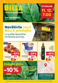 Billa leták platný od 11.12.2025