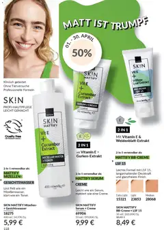 AVON Katalog April 2026 ab 01.04.2026 gültig | Seite: 128 | Produkte: Toner, BB Cream, Finish, Serum