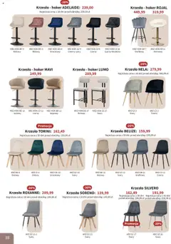 Pogląd oferty "Bodzio Katalog" - ważna od 01.10.2025 | Strona: 38 | Produkty: Krzesło