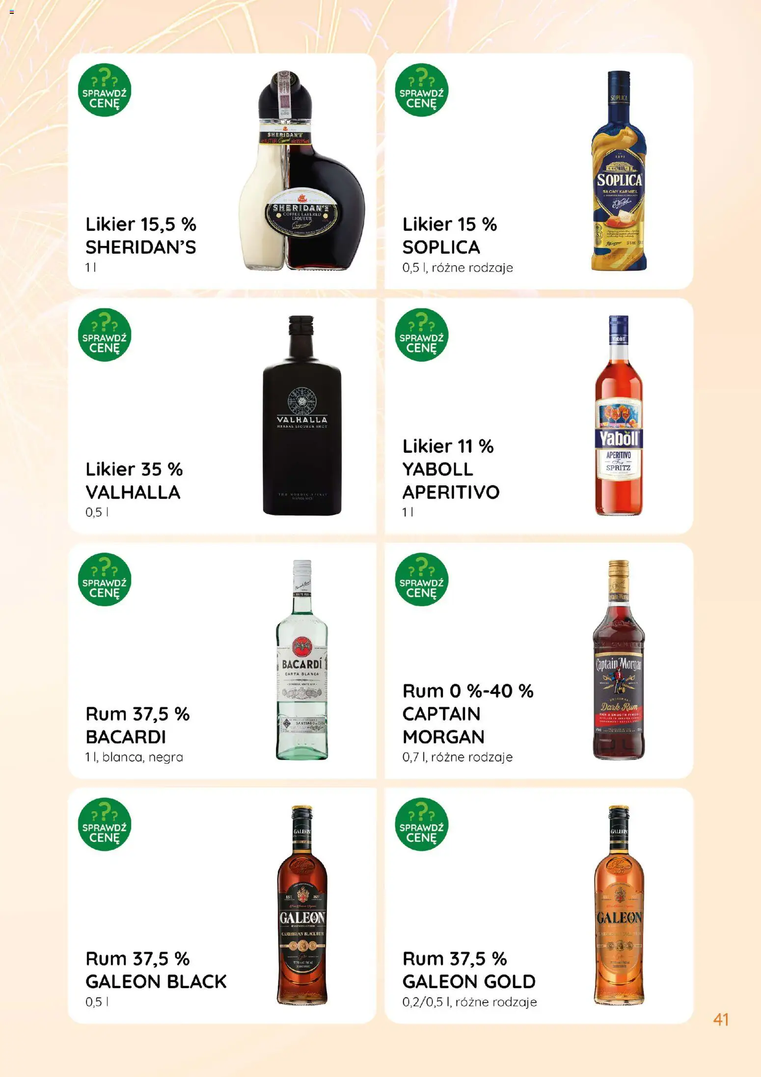 Eurocash Gazetka - Katalog Alkoholowy od 01.01.2026 | Strona: 41 | Produkty: Captain Morgan, Rum