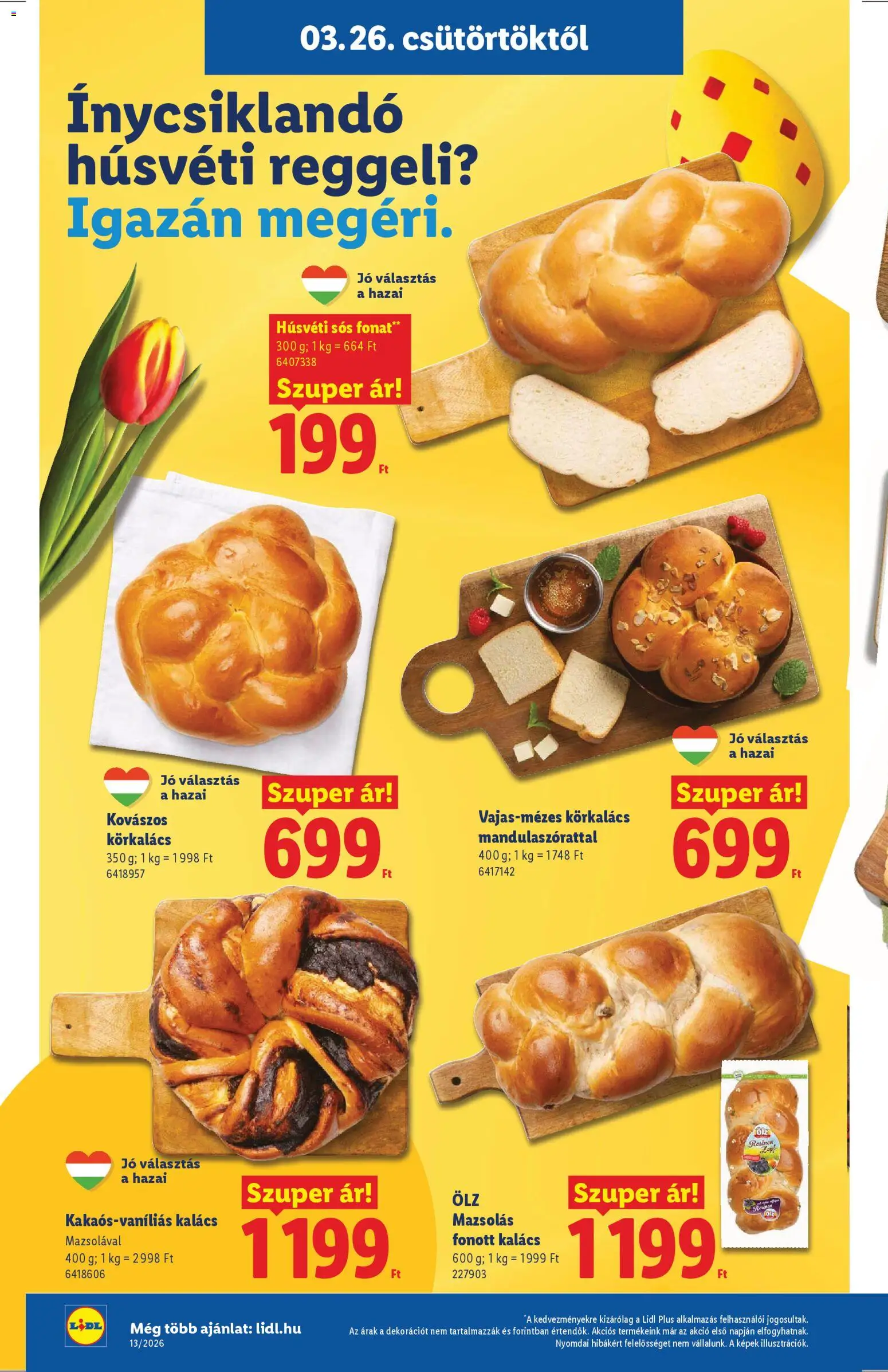 Lidl Akciós Újság 2026.03.26.-tól/töl - fantasztikus ajánlatokat! 🛍️ | Magyarország