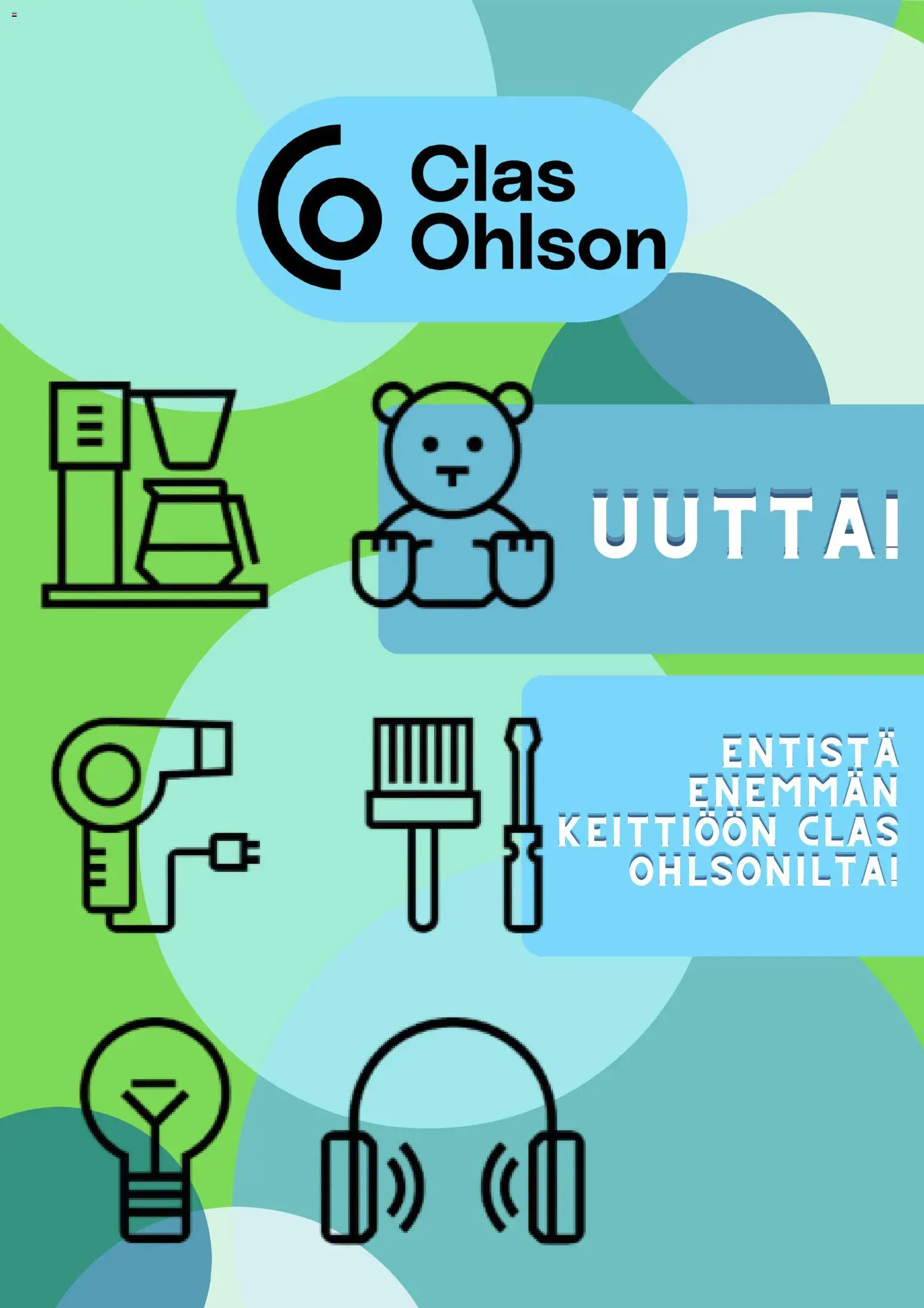 Clas Ohlson tarjoukset – voimassa 09.02.2026 alkaen | Sivu: 1