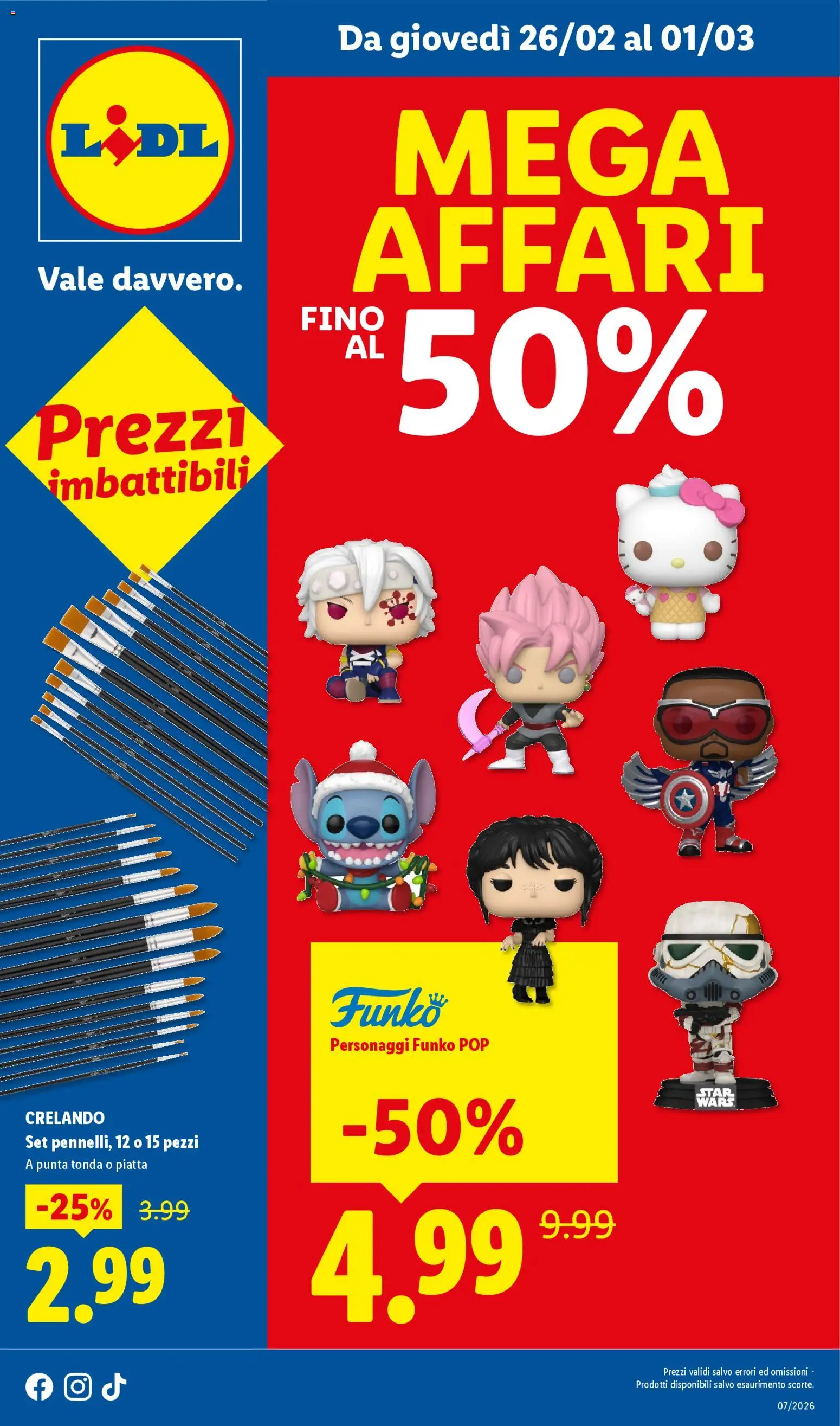 Volantino Lidl del 26.02.2026 | Pagina: 1