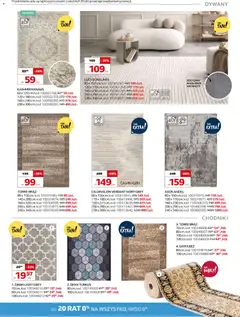 Pogląd oferty "Komfort Gazetka" - ważna od 11.02.2026 | Strona: 9 | Produkty: Dywany