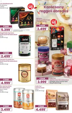 Interspar Karácsonyi Ínyenc katalógus - amely érvényes a következő dátumtól: 27.11.2025 | Oldal: 20 | Termékek: Kávéfőző, Doboz, Kávé, Őrölt kávé