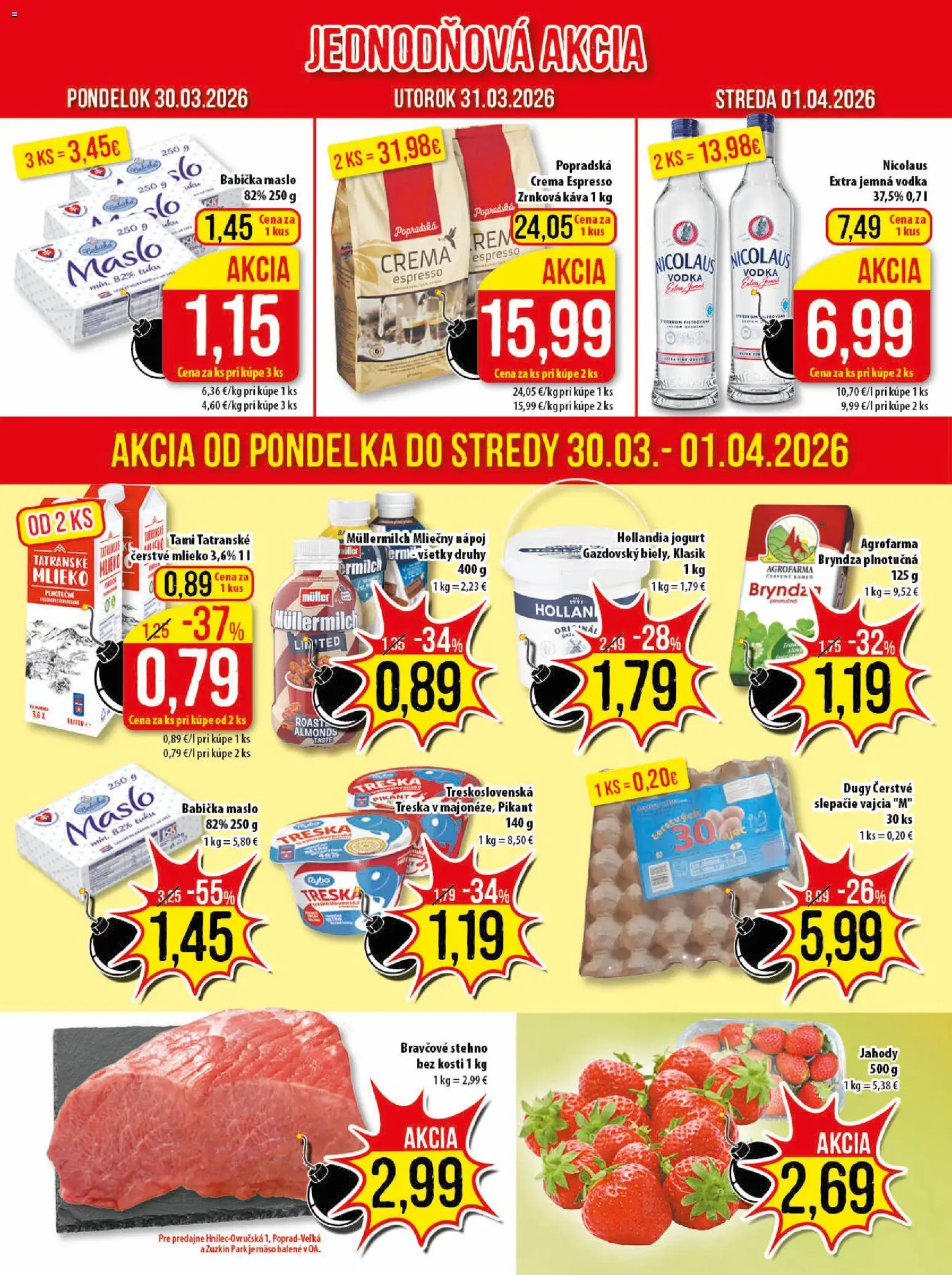 Klas leták od 30.03.2026 » Pozrite si limitované zľavy a ušetrite ešte dnes! | Slovenská republika