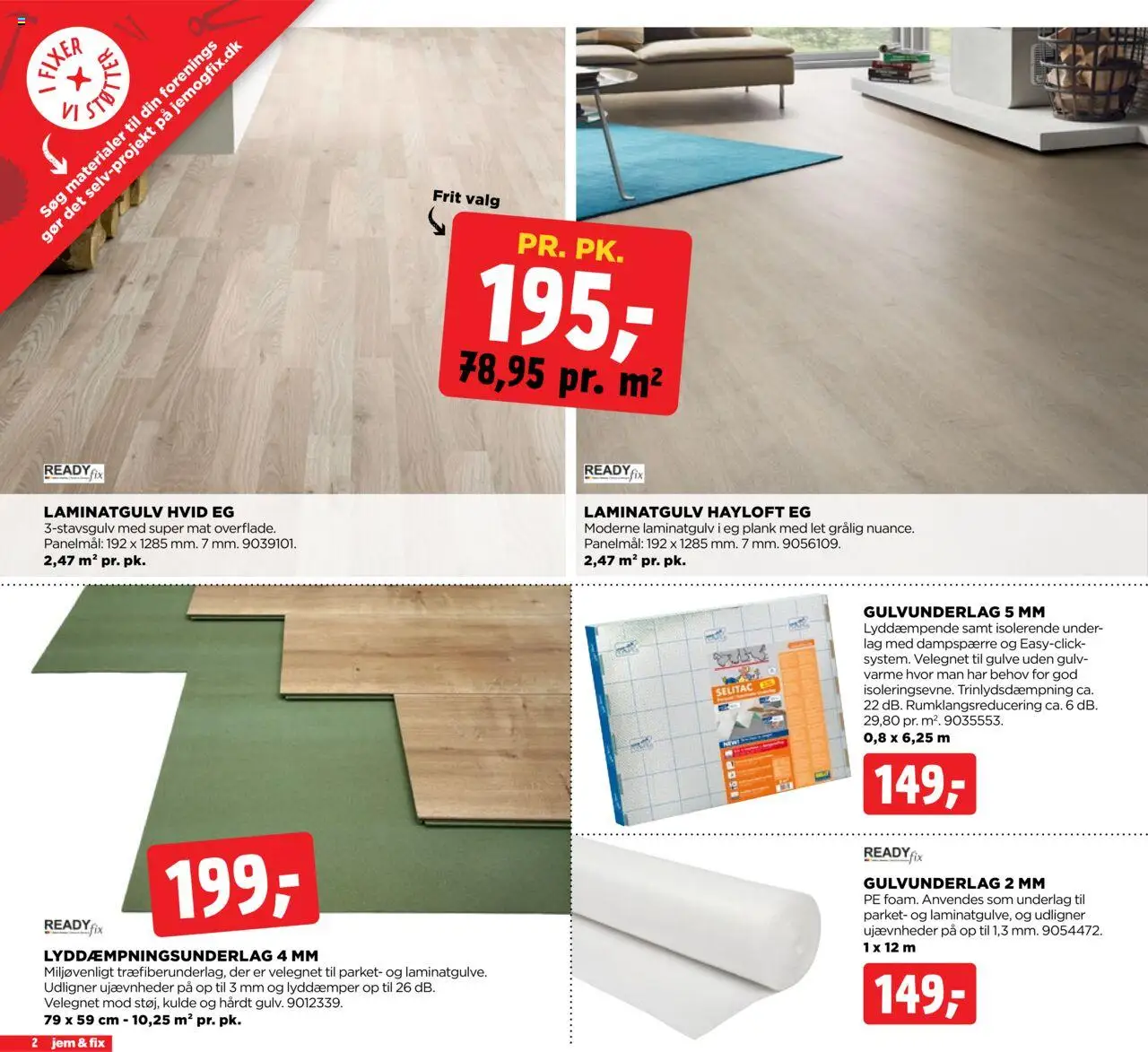 Jem & fix Tilbudsavis gyldig fra 17.08.2025 | Side: 2 | Produkter: Søm