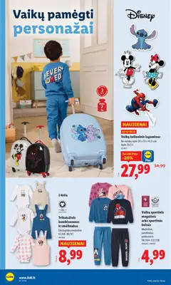 LIDL leidinys galioja nuo 09.02.2026 | Puslapis: 20 | Prekių: Kombinezonas, Megztinis, Kelnes, Lagaminas
