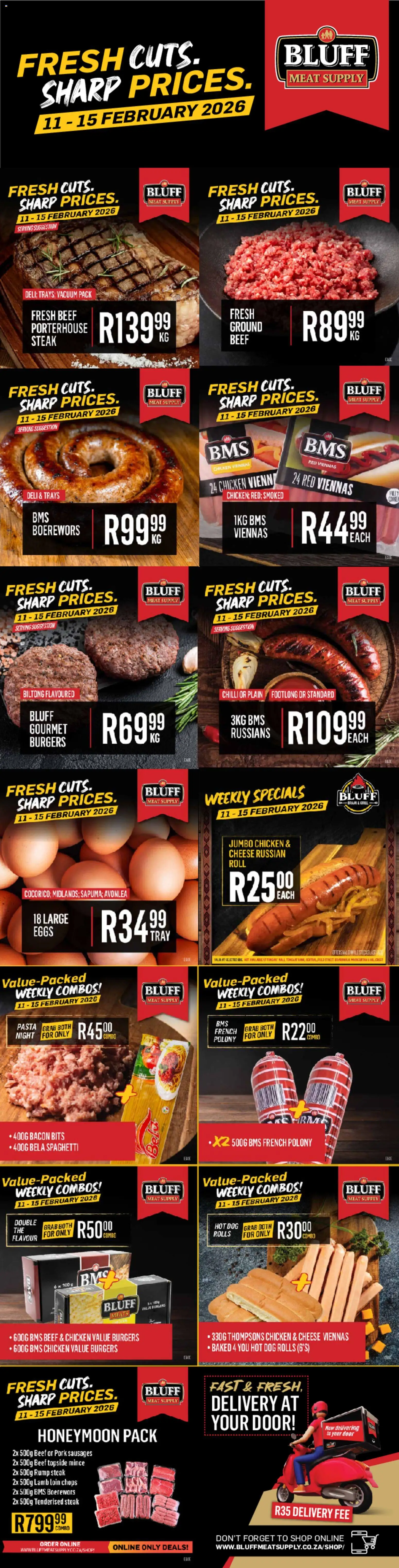New Bluff Meat Supply catalogue – valid from 11.02.2026 | Page: 1
