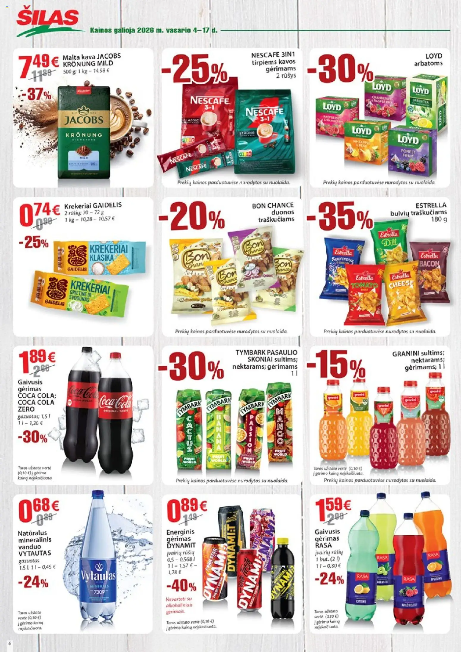 Šilas akcijos nuo 04.02.2026 | Puslapis: 6