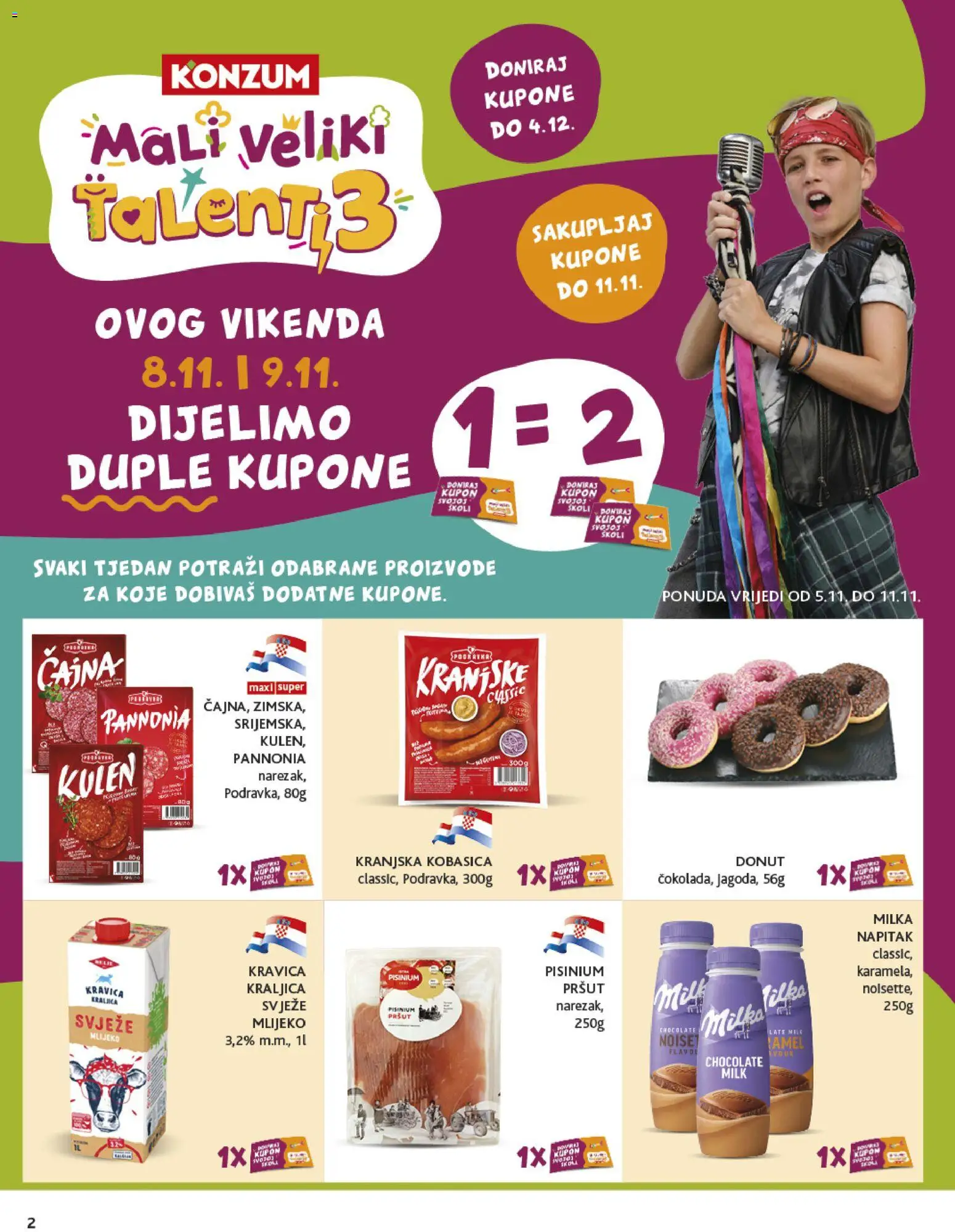 Konzum HR akciós ujság - amely érvényes a következő dátumtól: 05.11.2025 | Oldal: 2