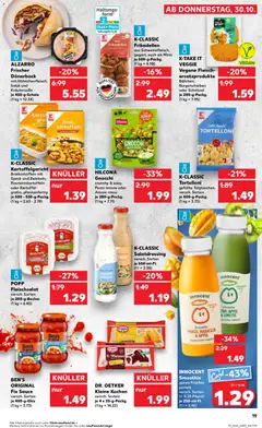 HILCONA Gnocchi, crunchy & easy, Pesto amore oder Amore rosso je 280-g-Packg. ab 30.10.2025 gültig | Seite: 19 | Produkte: Joghurt, Schnitzel, Kartoffeln, Kuchen