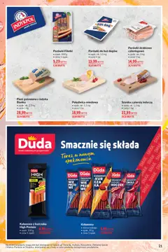 Makro Gazetka - Letnie Hity od 05.08.2025 | Strona: 21 | Produkty: Chili, Kabanosy z kurczaka, Parówki, Szynka
