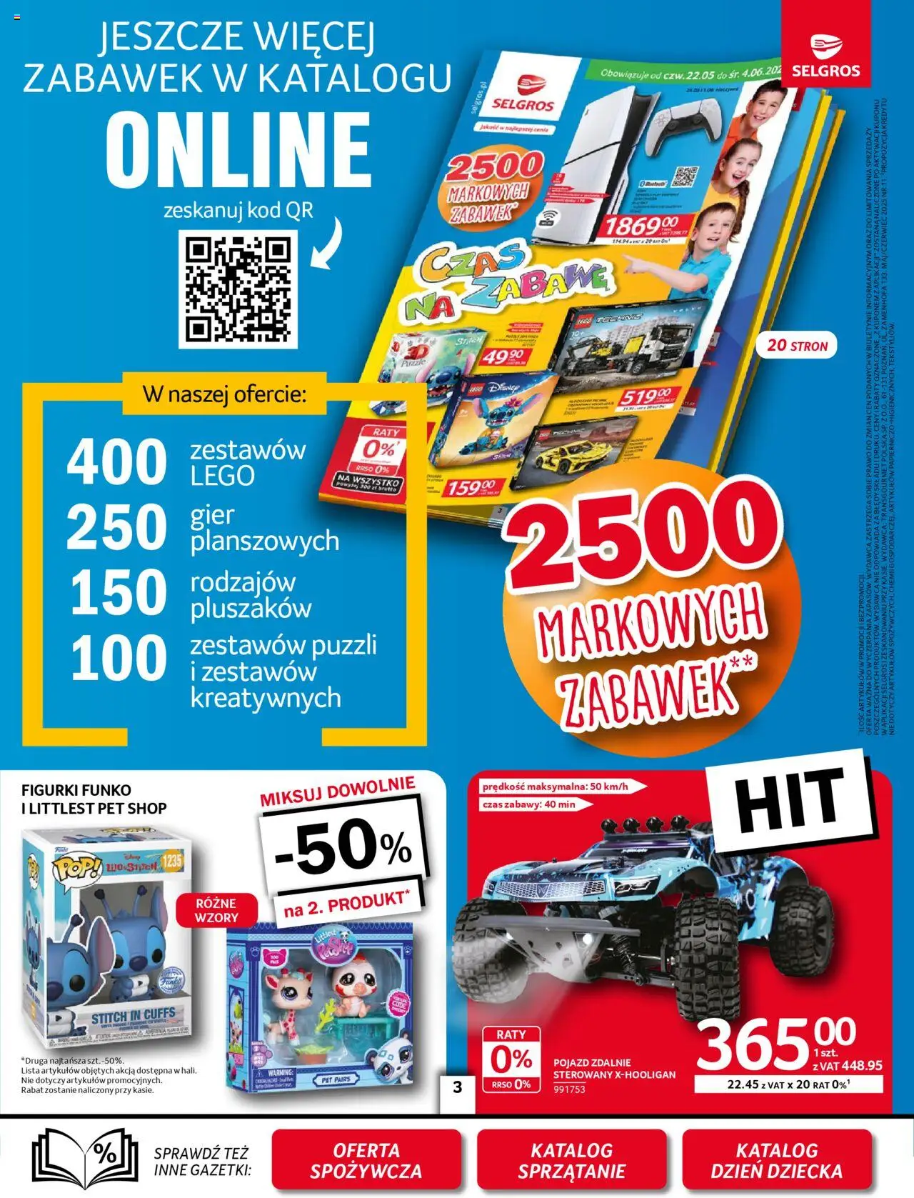 Selgros cash&carry Gazetka - Oferta przemysłowa od 22.05.2025 | Strona: 4 | Produkty: Figurki, Lego