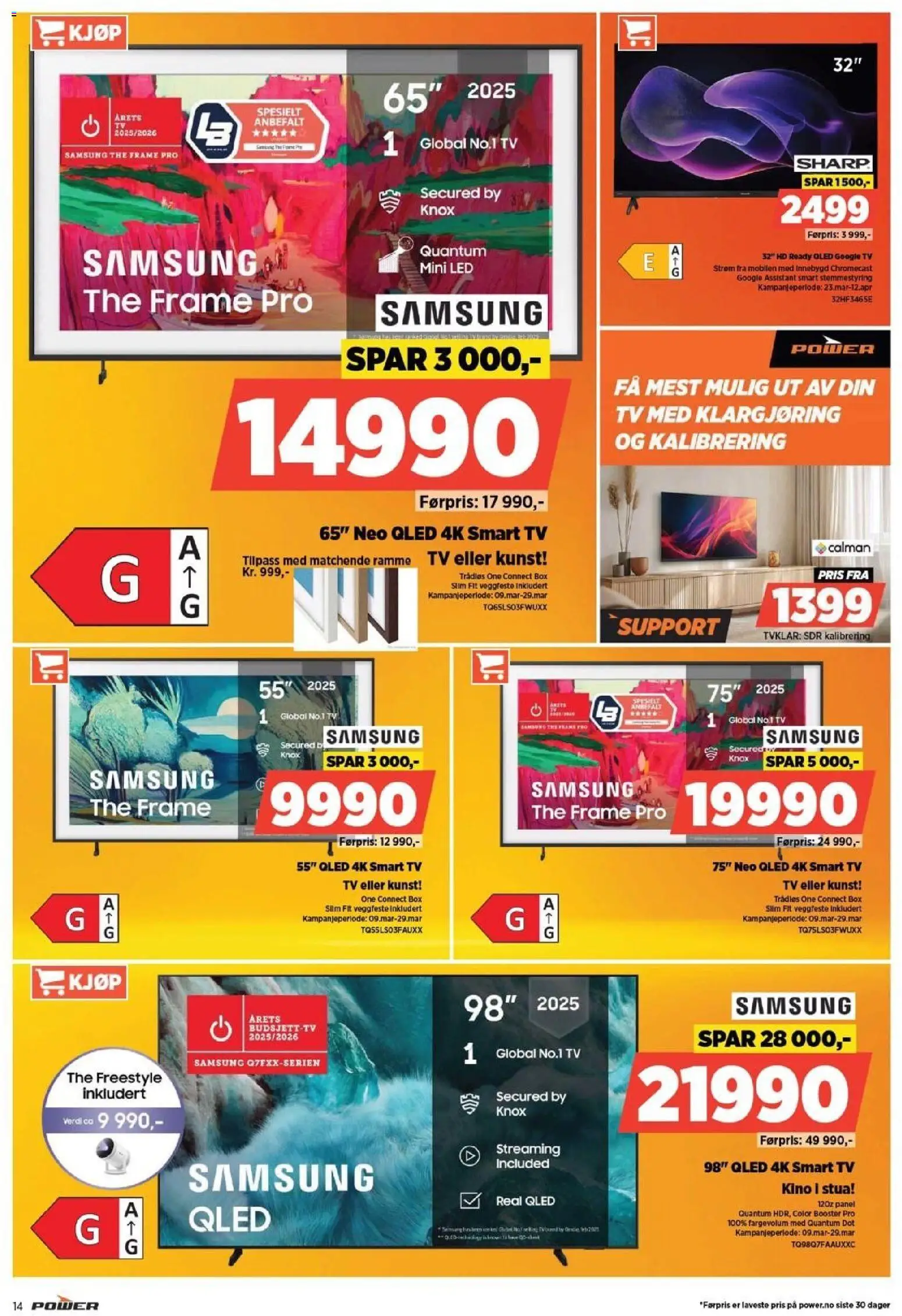 {H1} | Side: 14 | Produkter: Tv