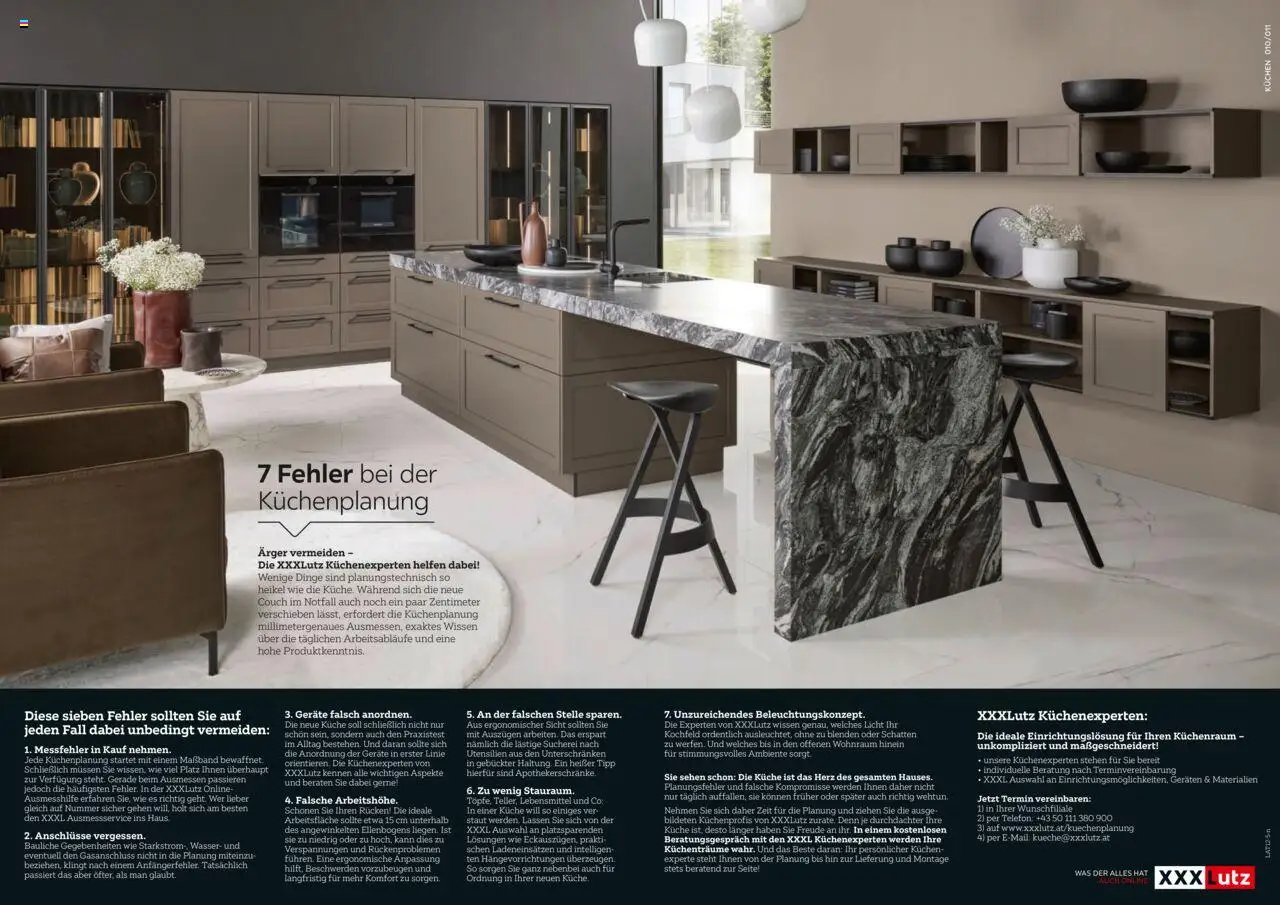 XXXLutz - Die neuen Küchentrends gültig ab 01.08.2025 | Seite: 6 | Produkte: Wasser, Libacomb, Kochfeld, Couch