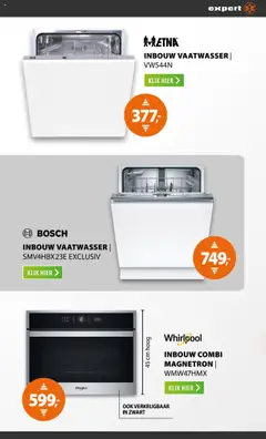 Expert - Folder - Voorbeeld van een folder van Expert, geldig van 13.10.2025 | Pagina: 4 | Producten: Vaatwasser, Parasztsonka
