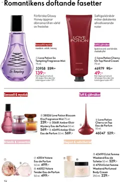 Oriflame reklamblad aktuell från 14.09.2025 | Sida: 92 | Produkter: Eau de toilette, Körsbär