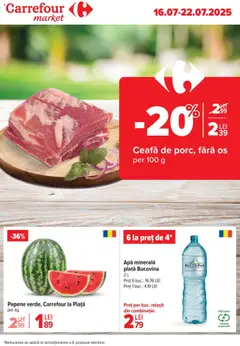 Carrefour catalog - Market – previzualizare al pliantului de la Carrefour valabil de la 16.07.2025