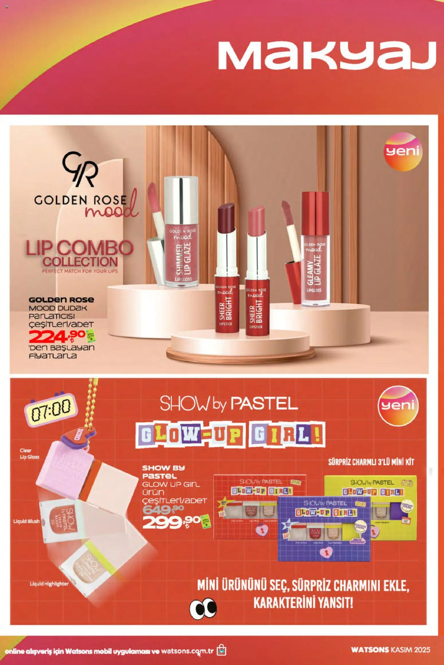 Watsons Katalog - 31.10.2025 tarihinden itibaren geçerlidir | Sayfa: 13 | Ürünler: Dudak parlatıcısı