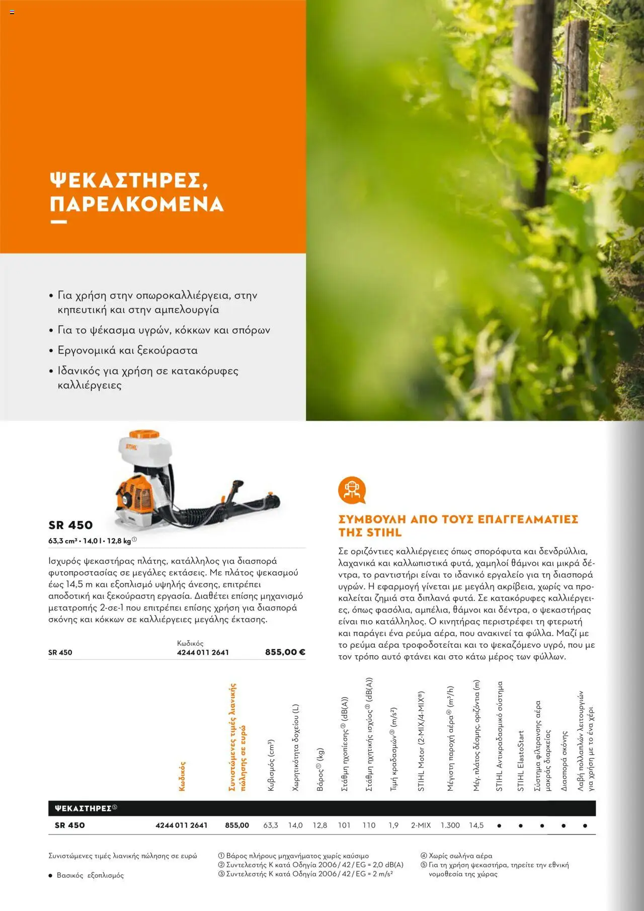 Stihl Κατάλογος 2025 – σε ισχύ από 13.01.2025 | Σελίδα: 222