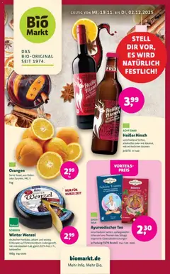 Denns BioMarkt Angebote ab 19.11.2025 gültig