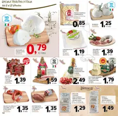 Volantino Todis del 18.09.2025 | Pagina: 14 | Prodotti: Salamella, Prosciutto, Burrata, Guanciale