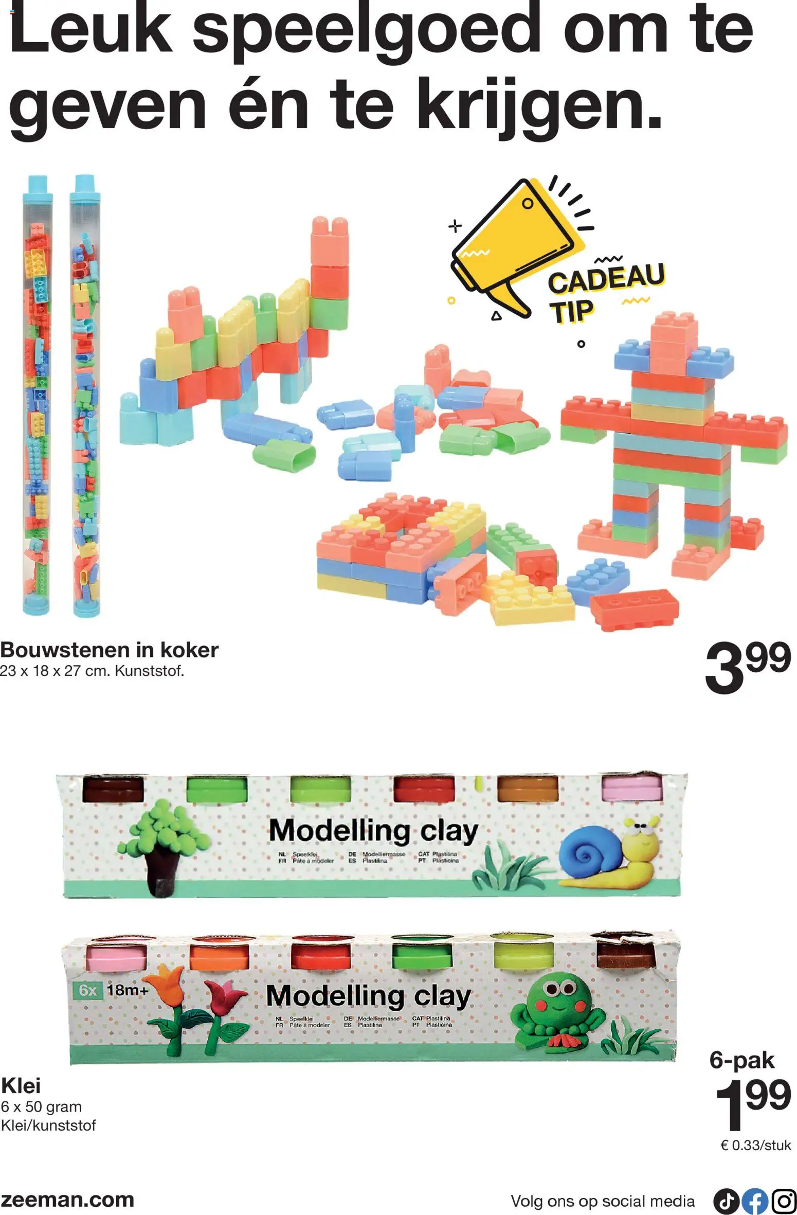 {H1} | Pagina: 2 | Producten: Klei