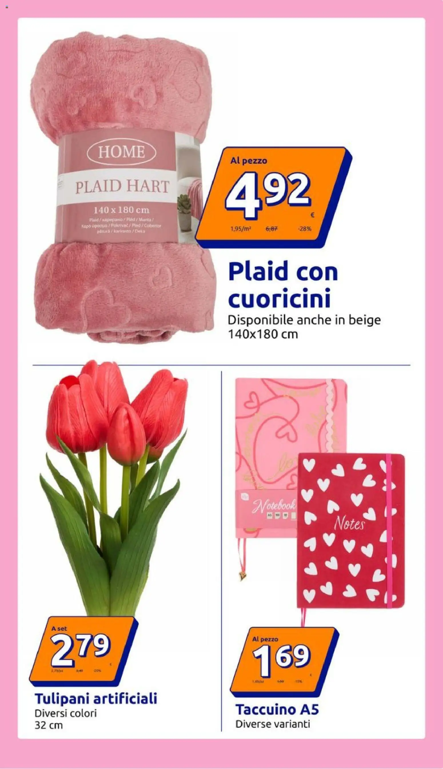 Volantino Action del 28.01.2026 | Pagina: 15 | Prodotti: Notebook, Plaid