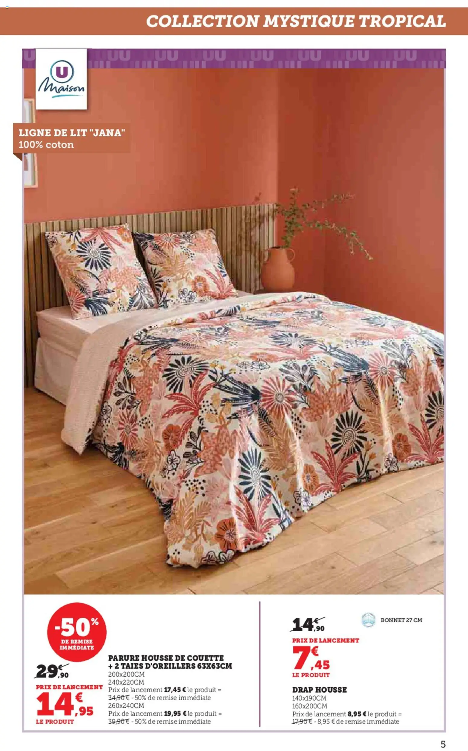 {H1} | Page: 5 | Produits: Bonnet, Coton, Lit, Couette