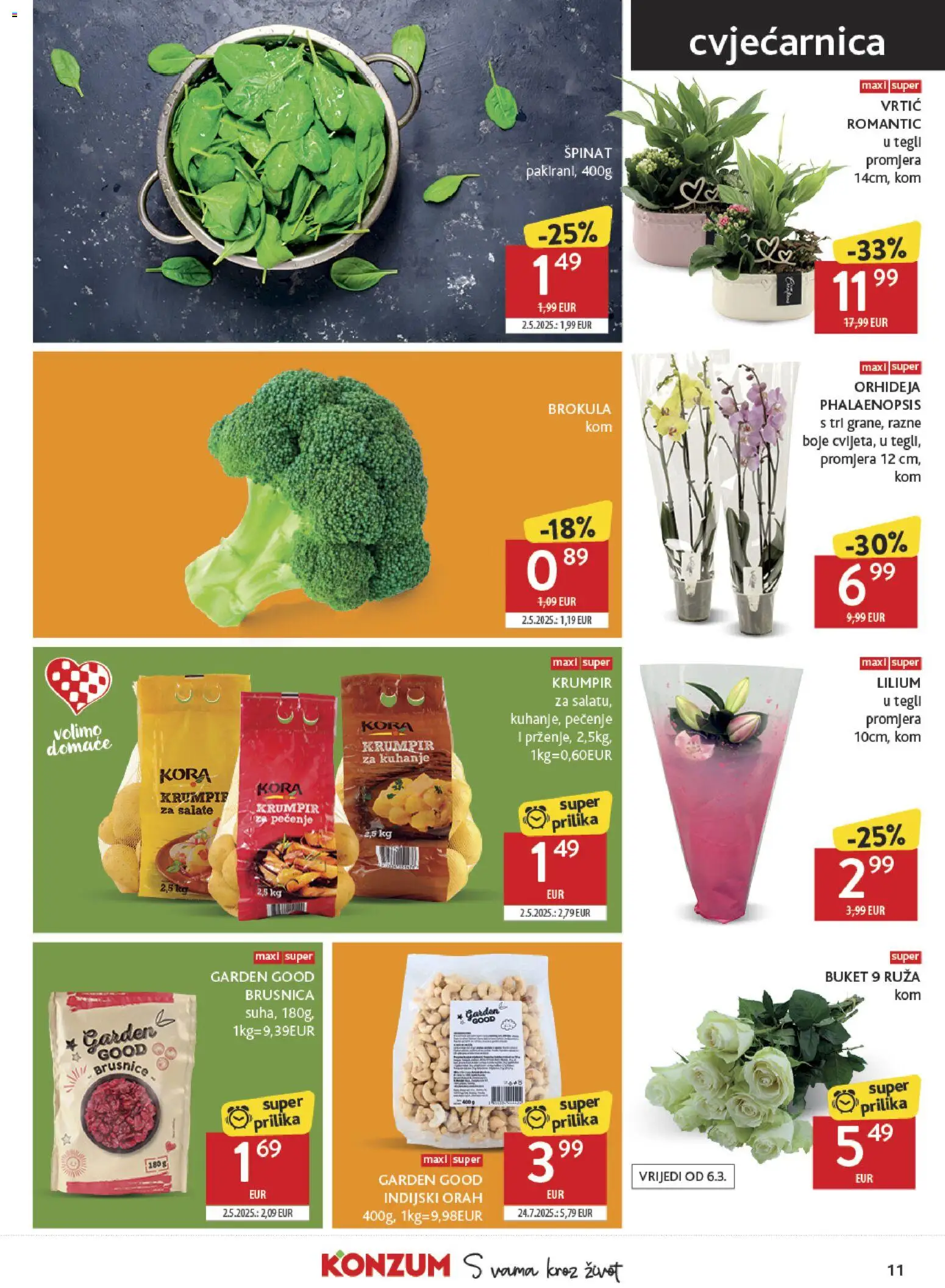 Konzum HR akciós ujság - amely érvényes a következő dátumtól: 04.03.2026 | Oldal: 11