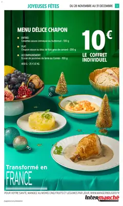 Intermarché - Prévisualisation de Écrasé de pommes de terre au Comté, Écrasé de pommes de terre au Comté - 100 g, 400 G valide à partir de 28.11.2025 | Page: 3 | Produits: Foie Gras de Canard, Butternut, Pommes, Pommes de terre