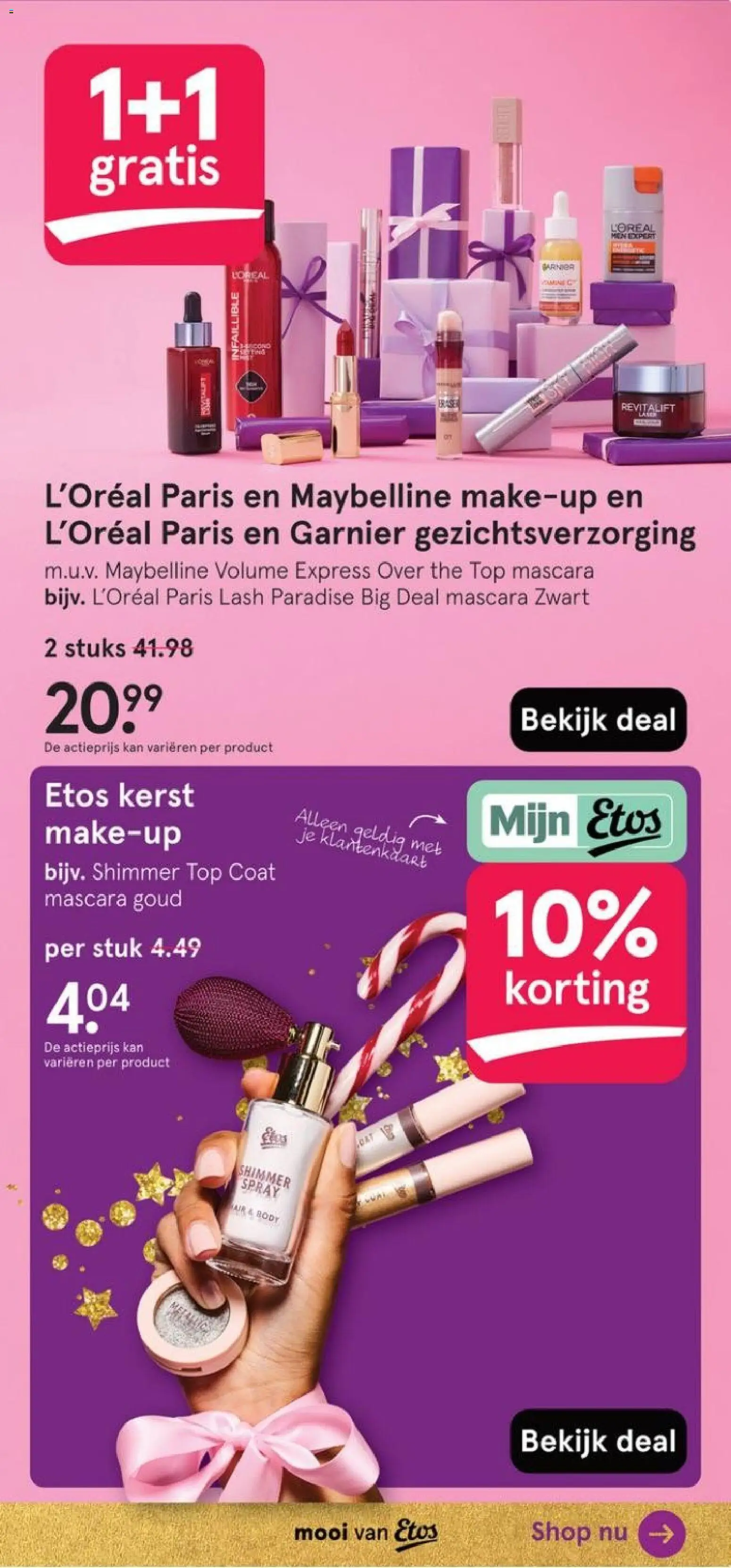 {H1} | Pagina: 19 | Producten: Kan, Mascara