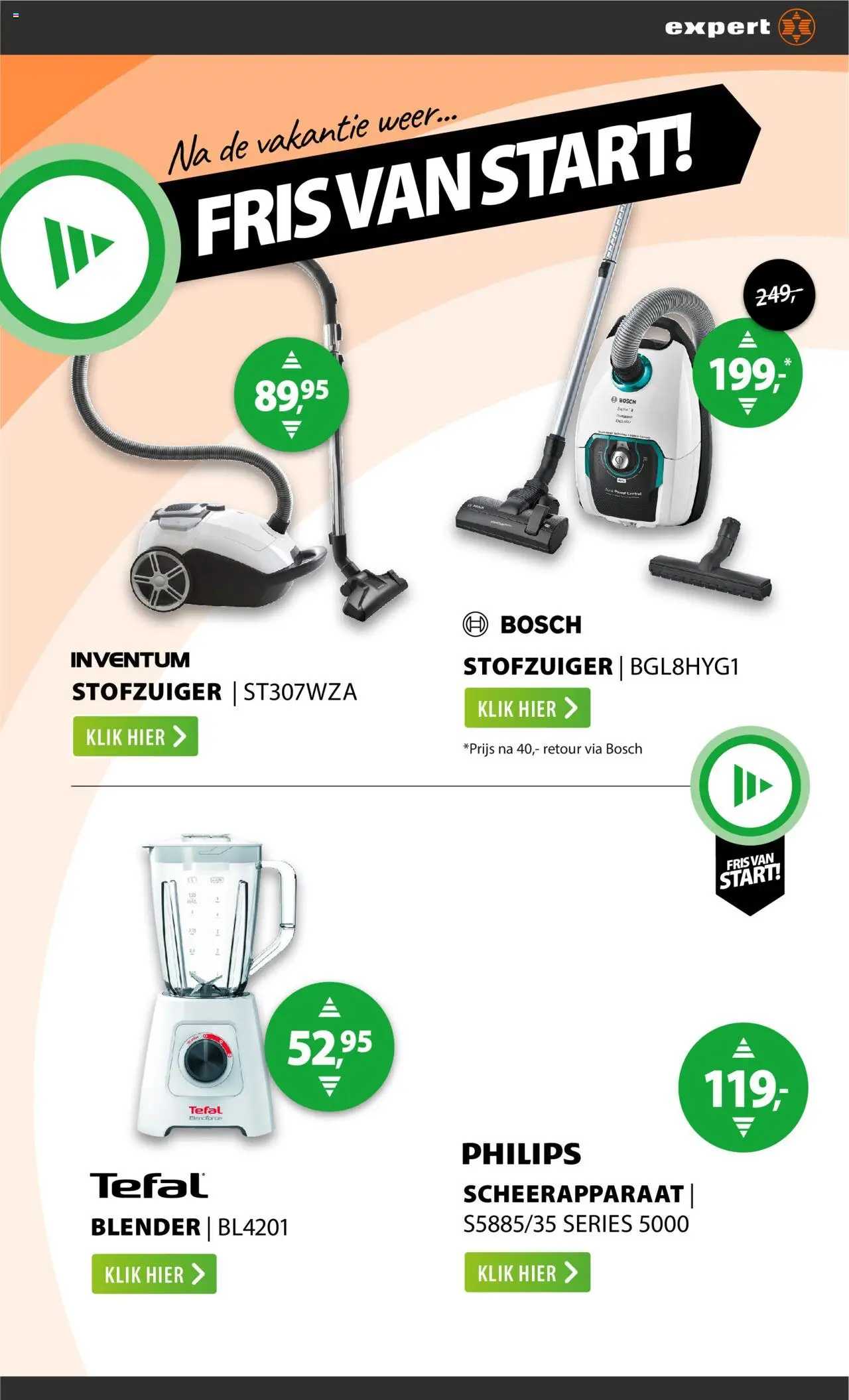 | Pagina: 26 | Producten: Stofzuiger, Scheerapparaat, Blender