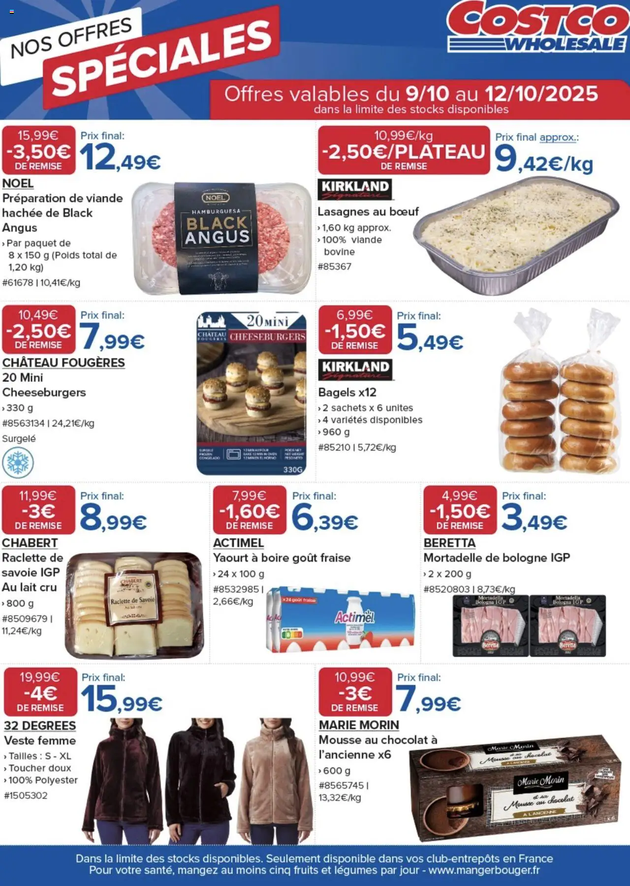 {H1} | Page: 1 | Produits: Fraise, Raclette, Chocolat, Viande