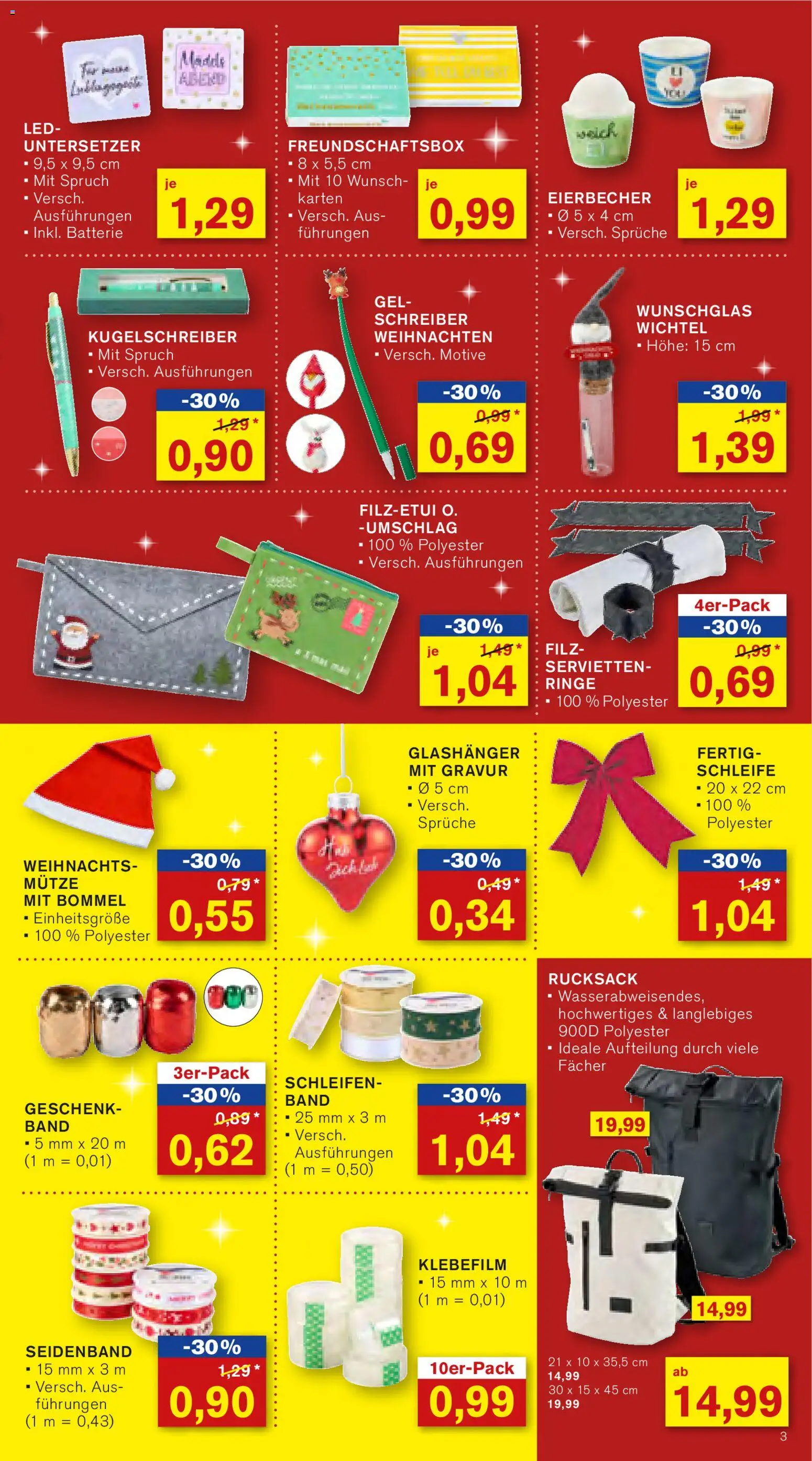 KODi Prospekt 	 – gültig ab 15.12.2025 | Seite: 3 | Produkte: Batterie, Rucksack