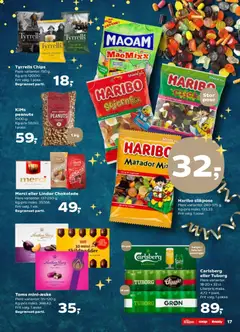 Kvickly - Tilbudsavis gyldig fra 26.12.2025 | Side: 20 | Produkter: Chokolade, Chips, Peanuts, Salt