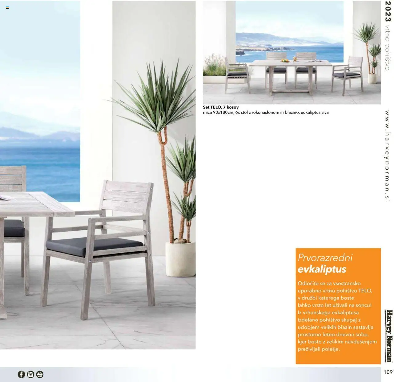Harvey Norman - Katalog - Vrtno pohištvo │ velja od 01.03.2023 | Stran: 109