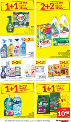 Intermarché folder week 3 - Voorbeeld van een folder van Intermarché, geldig van 13.01.2026 | Pagina: 13 | Producten: Luchtverfrisser, Douche, Wasmiddel, Wasverzachter