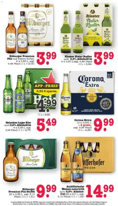 Bitburger Premium Pils und weitere Sorten, 6 x 0,33 L, zzgl. 0,48 Pfand ab 20.04.2026 gültig | Seite: 42
